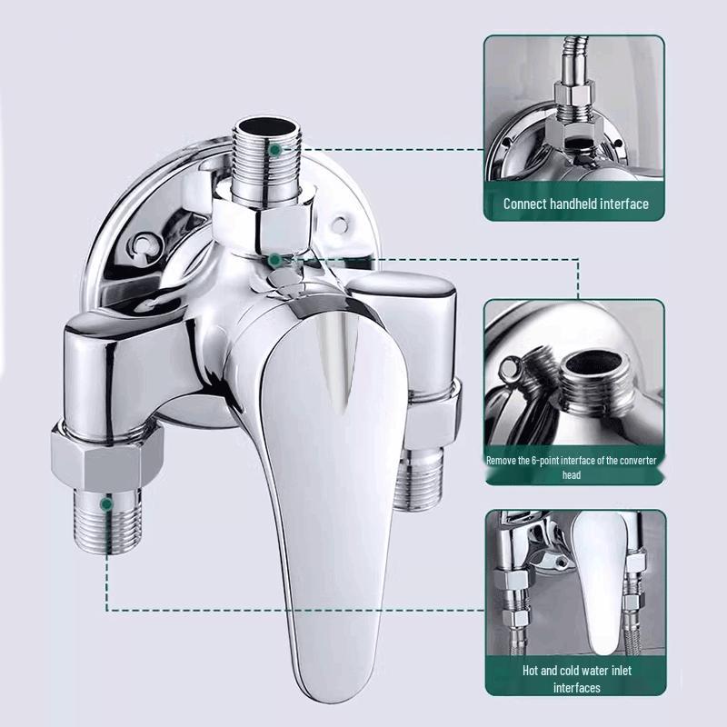 Lu Hang LH402 Exposed Shower Faucet Set for Solar Water Heaters