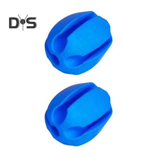 2/3Pcs Fishing Rod Fixed Ball 4/5/8/9/10MM 5 Holes Scratch Free Reusable Fishing Pole Protector Clip Fixing Tools Fishing Accessories