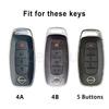 4/5 Buttons Auto Shell Fob Holder For Nissan X-Trail T33 Kicks Qashqai J12 Juke Teana Altima Ariya Tpu Car Key Case Cover Bag