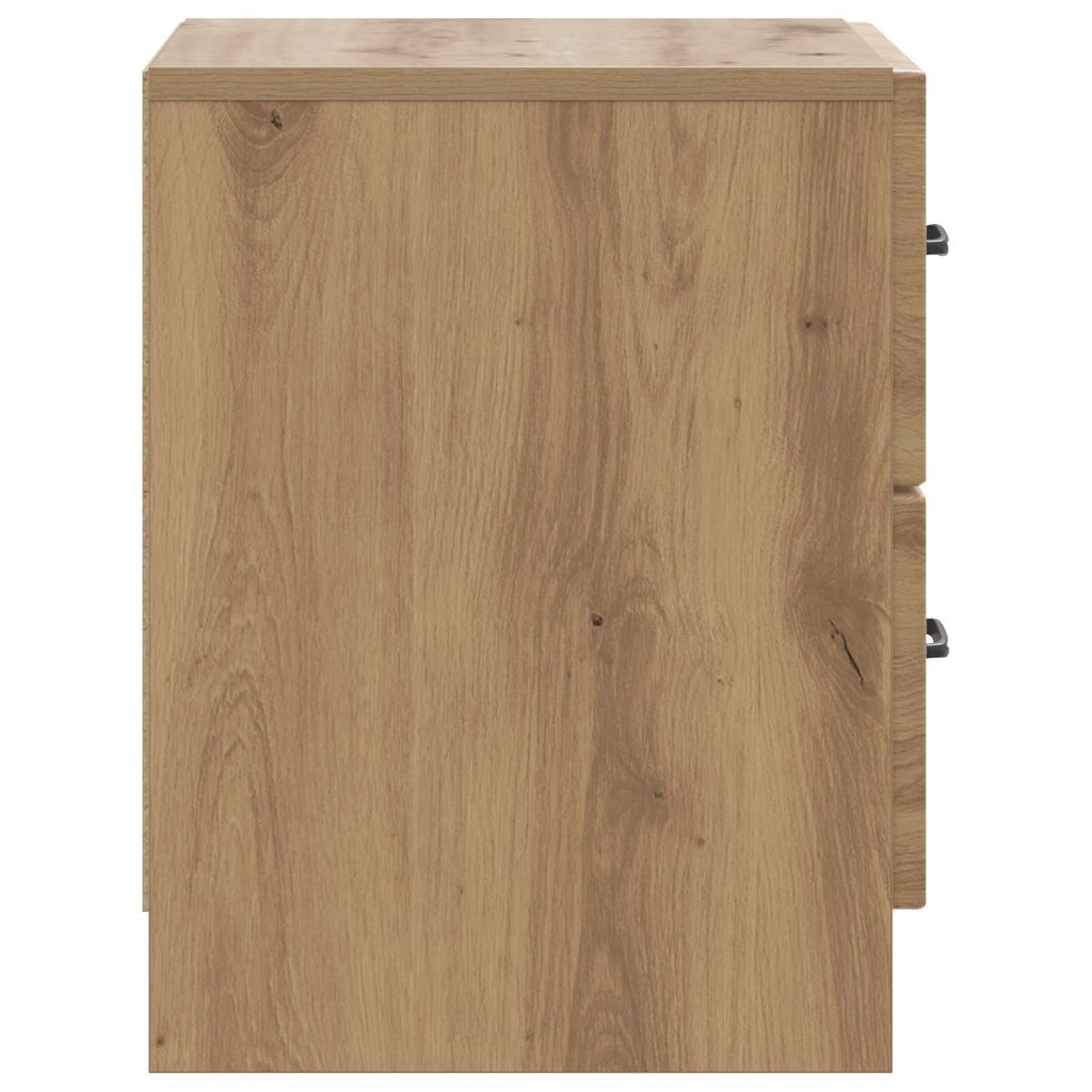 Nightstand Artisan Oak 43 x 34.5 x 44.5 cm Engineered Wood