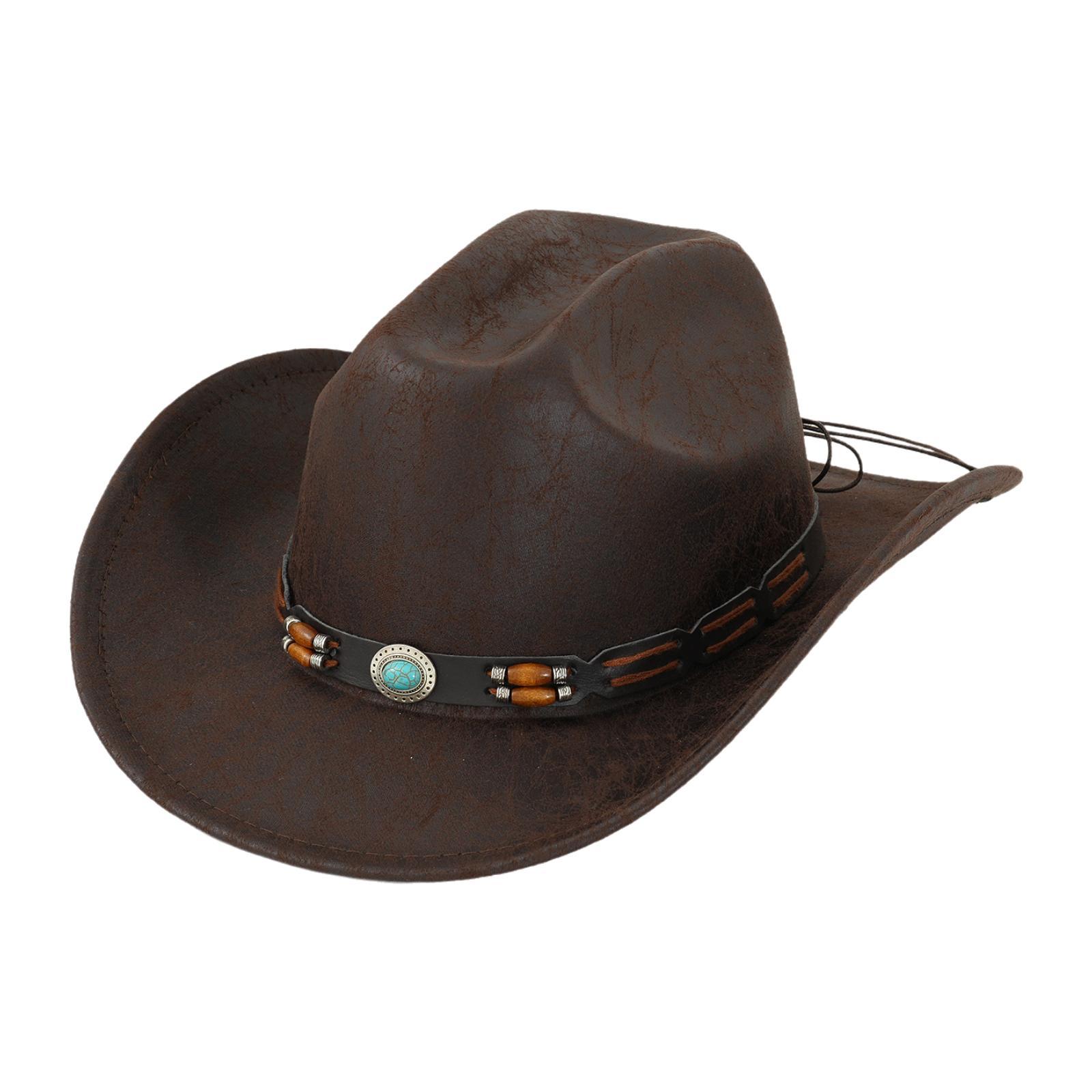 Western Cowboy Hat Sun Protection Hat for Performance Travel