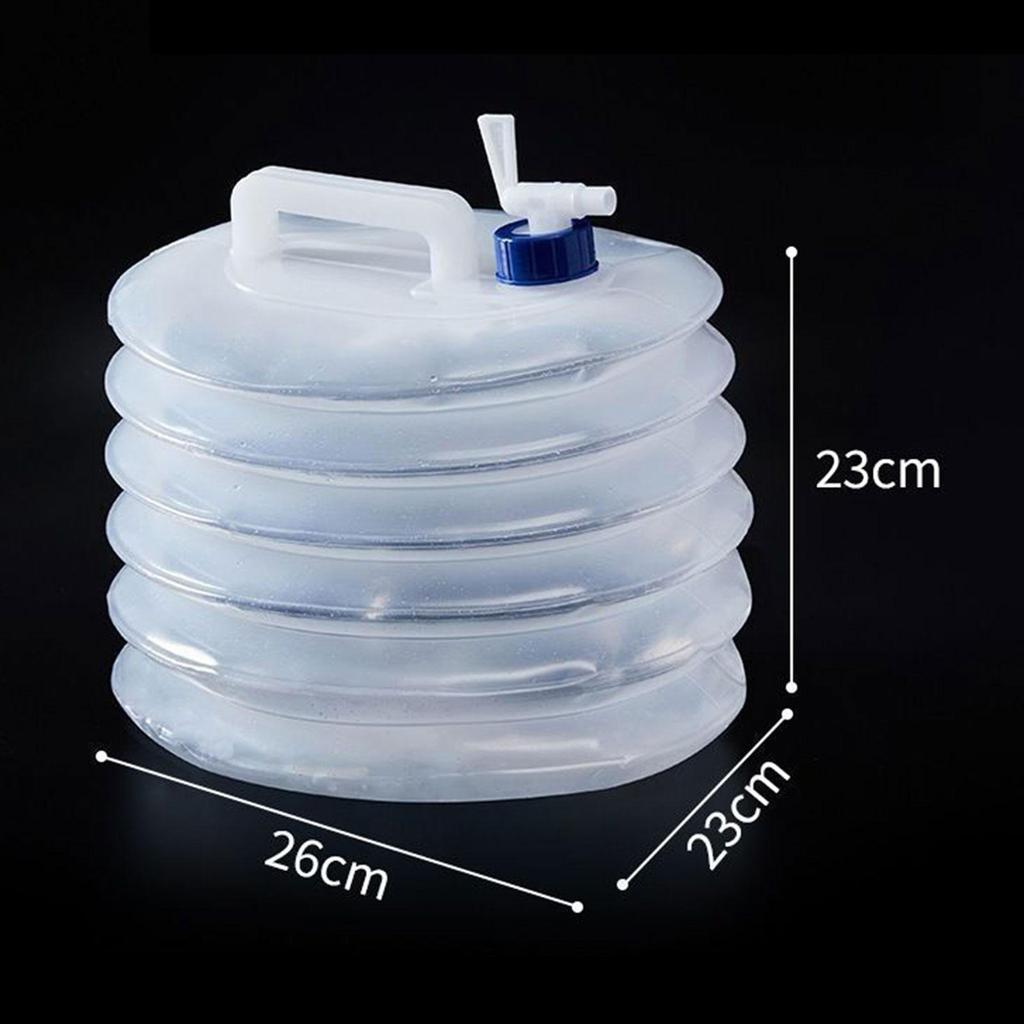 Recipient de apă pliabil, ulcior de tabără, găleată pentru gătit în camping