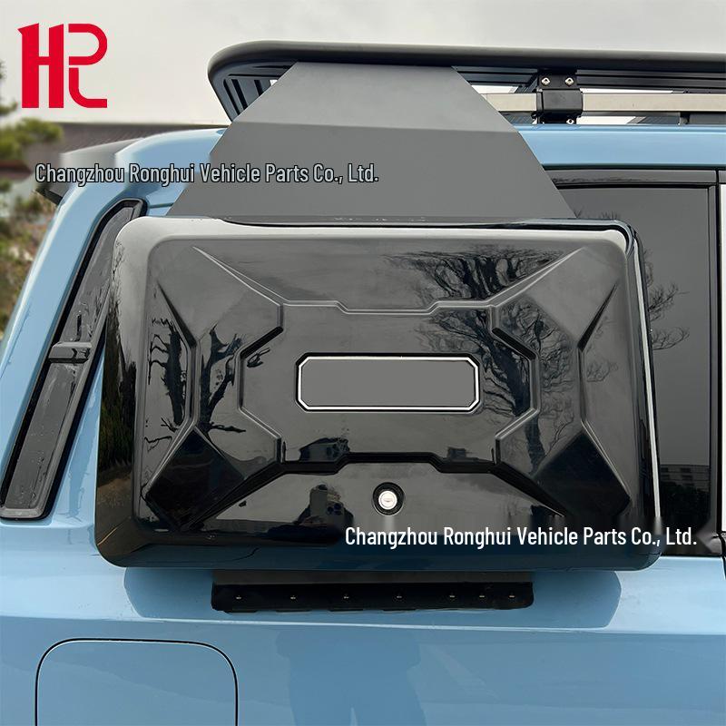 

Icarv27 Side Backpack: Outdoor Camping Roof Rack Ladder for Car Modification