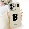 For OPPO Reno15 F 15FS 5G CPH2801 Lucky Initial Letter Phone Case For Oppo Reno15F 15 FS Soft Silicone Shockproof Cases Bumpers