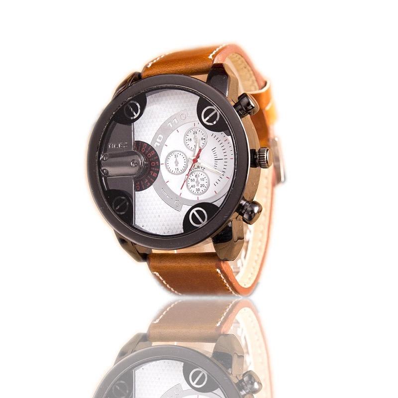 Fashionable New Mens Luxury Watches With Steel Case And Analog Quartz Movement
