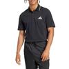 Adidas ESSENTIALS Polo Shirt Men's Black/White JE9023