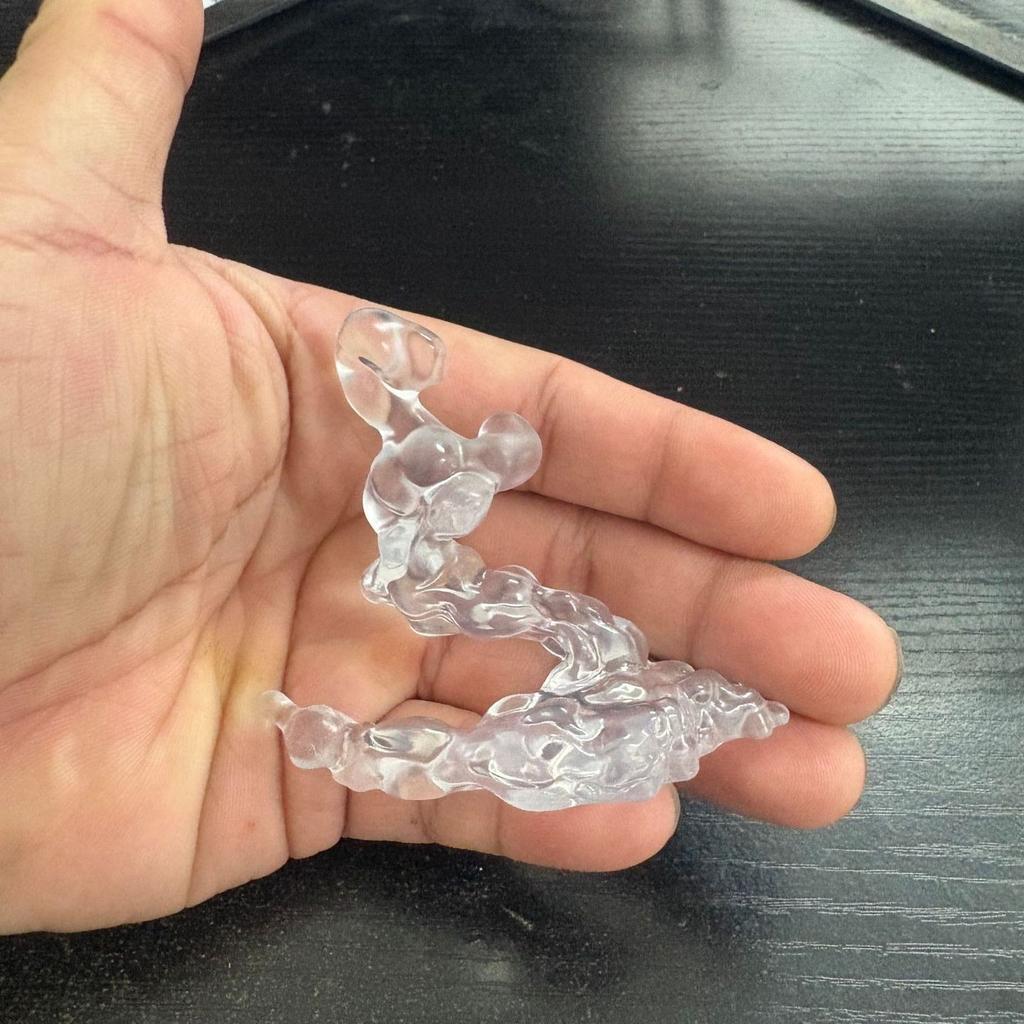 Tamashii Effect Parts Transparent Flame Fire Explosion Smoke Set Clear Special Accessories S.H.Figuarts for Play Entertaining Safe Kid Friendly Fun