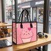 Cute Cupcake Print Tote Bag Casual Portable Large Capacity Shopping Handbag for Daily Use