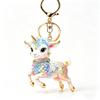 1Pcs Acrylic Sheep Keychain Hanging Ornament Cute Animal 2D Flat Goat Pendant For Goat Themed Party Decor Gifts