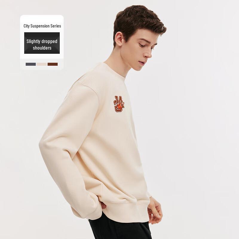 NVG·YOUNG Men's Autumn Loose Fit Pullover Sweatshirt