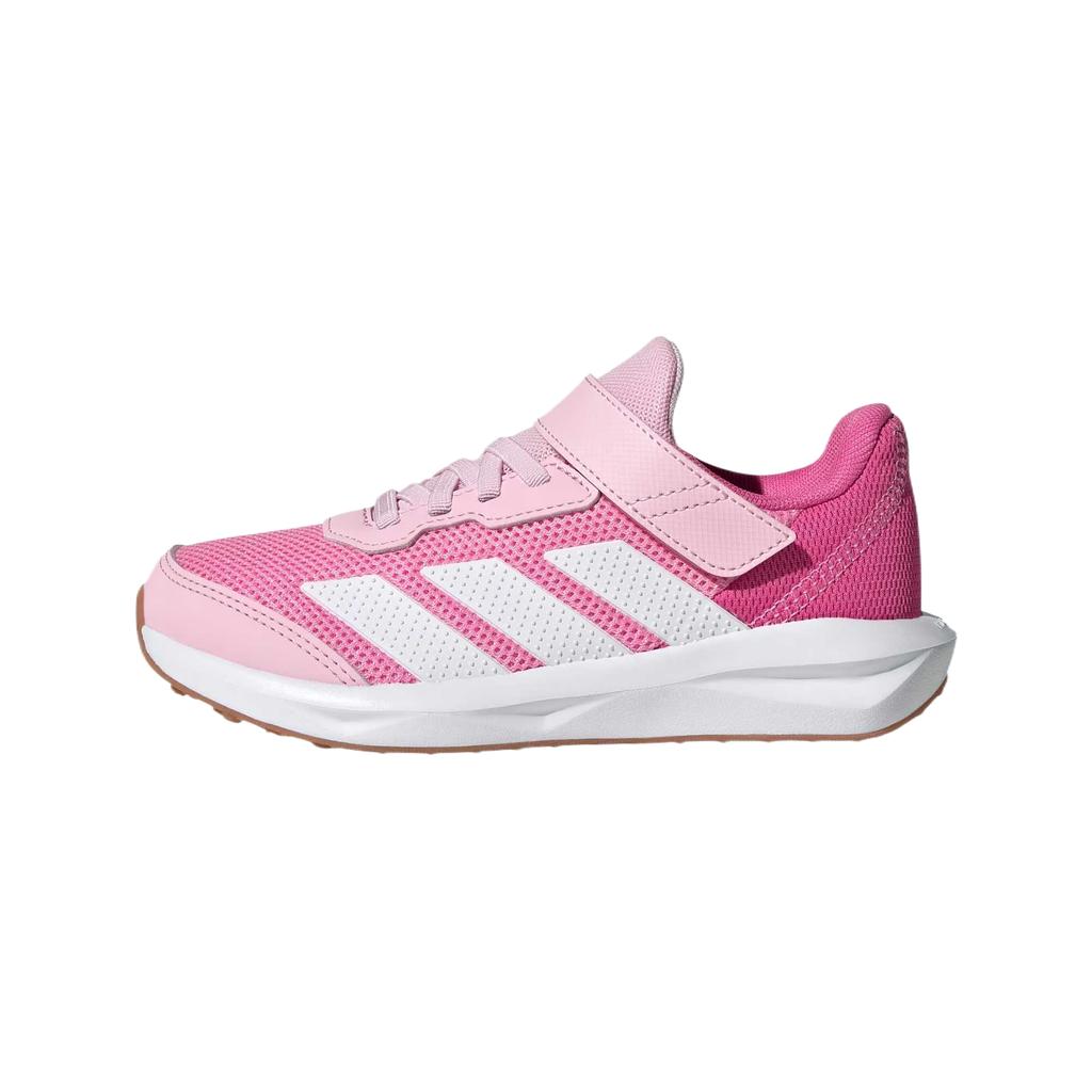 Adidas Faito Fabric EL Comfortable Fashion Versatile Low-Top Kids Casual Shoes Kids Casual Shoes Blessing-Pink White Clear-Pink JQ9516