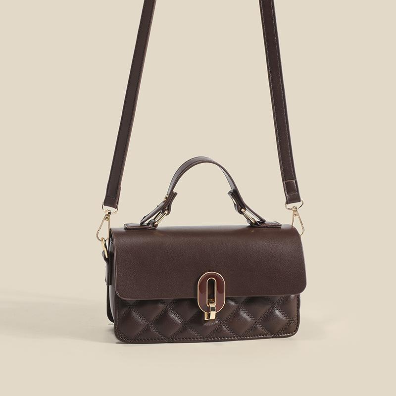 Bag Women's Autumn and Winter New Niche Fashion Diamond Women's Bag Portable Shoulder Messenger Bag