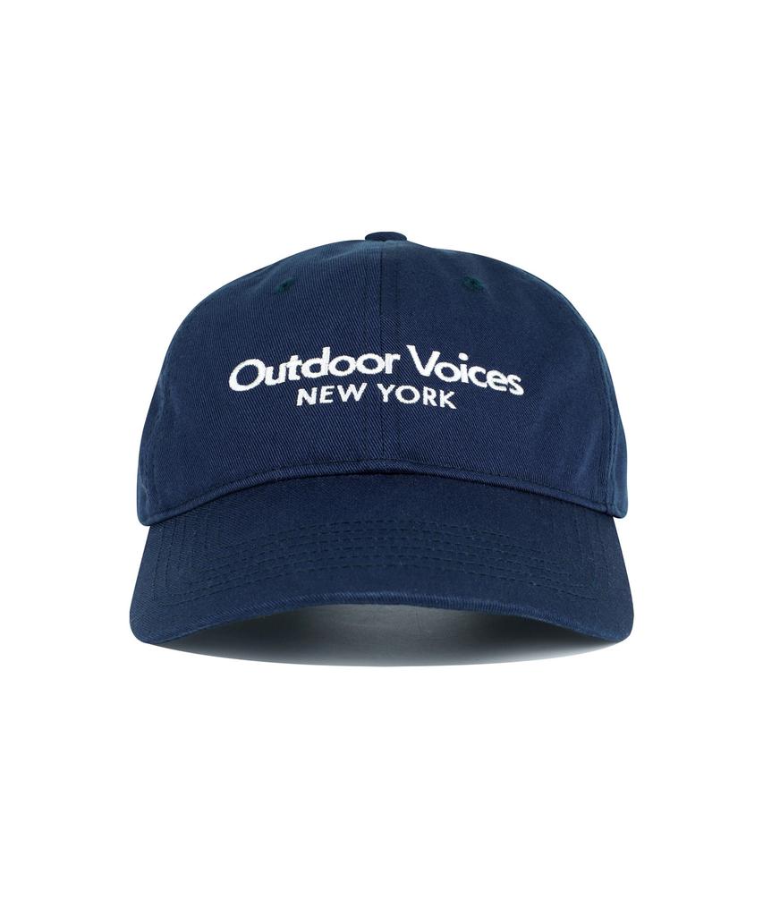 Ausdoeoboiseu Classic Logo Ny Cotton Cap (Navy)