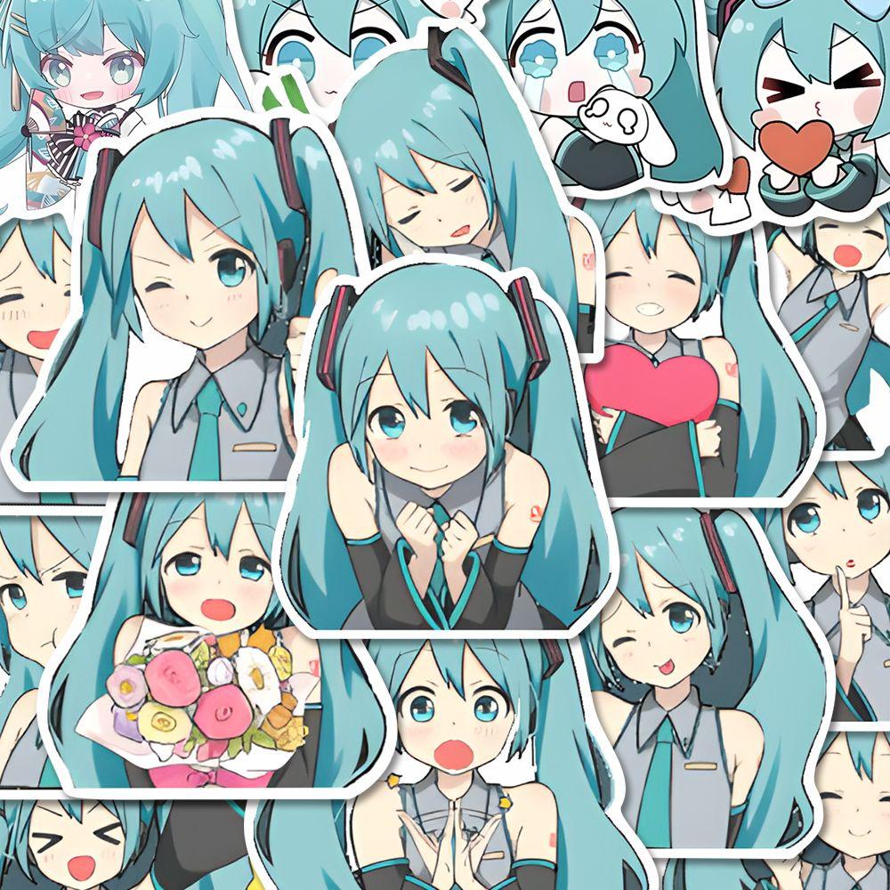 Süßes Emoticon-Paket Süß Kreativ Animationsbild Desktop Handy Notizbuch Dekoration Wasserdichter Aufkleber