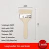 Solid Wood Handle Wool Paint Brush Set