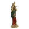 Herr Krishna Idol Statue Krishna Idol Flöte spielend Krishan Dekorative Schaufigur Figur für Pooja-Raum & Geschenk