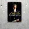 Segni Metallica Ludwig van Beethoven Decorazione Murale Segni di Latta Vintage Poster Metallica del Capitano Decorazione per Bar Pub Club Decorazione Murale