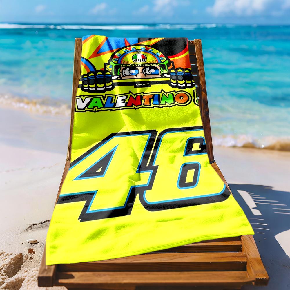 Doctor Valentino Rossi Beach Towel High Absorbency Quickdry Comfortable Lightweight