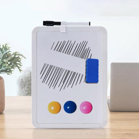 

Доска для сухого стирания Магнитная доска с ручкой Легко чистящаяся многоразовая доска для планирования семьи Белая доска для еженедельного планировщика