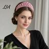 Sparkling Hair Bands for Birthdays Faux Pearl and Diamond Headband Women, Fashion Crown Style Headband, Elegant Comfortable Daily Wear Accessories