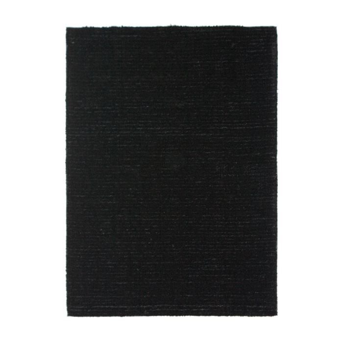 Shaggy Rug - THE DECO FACTORY - VIKING - Black - 190 X 200 Cm - Long Pile