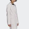 Adidas Originals Blazer Solid Color Casual Suit Women Suits Pearl Crystal-Purple H56446