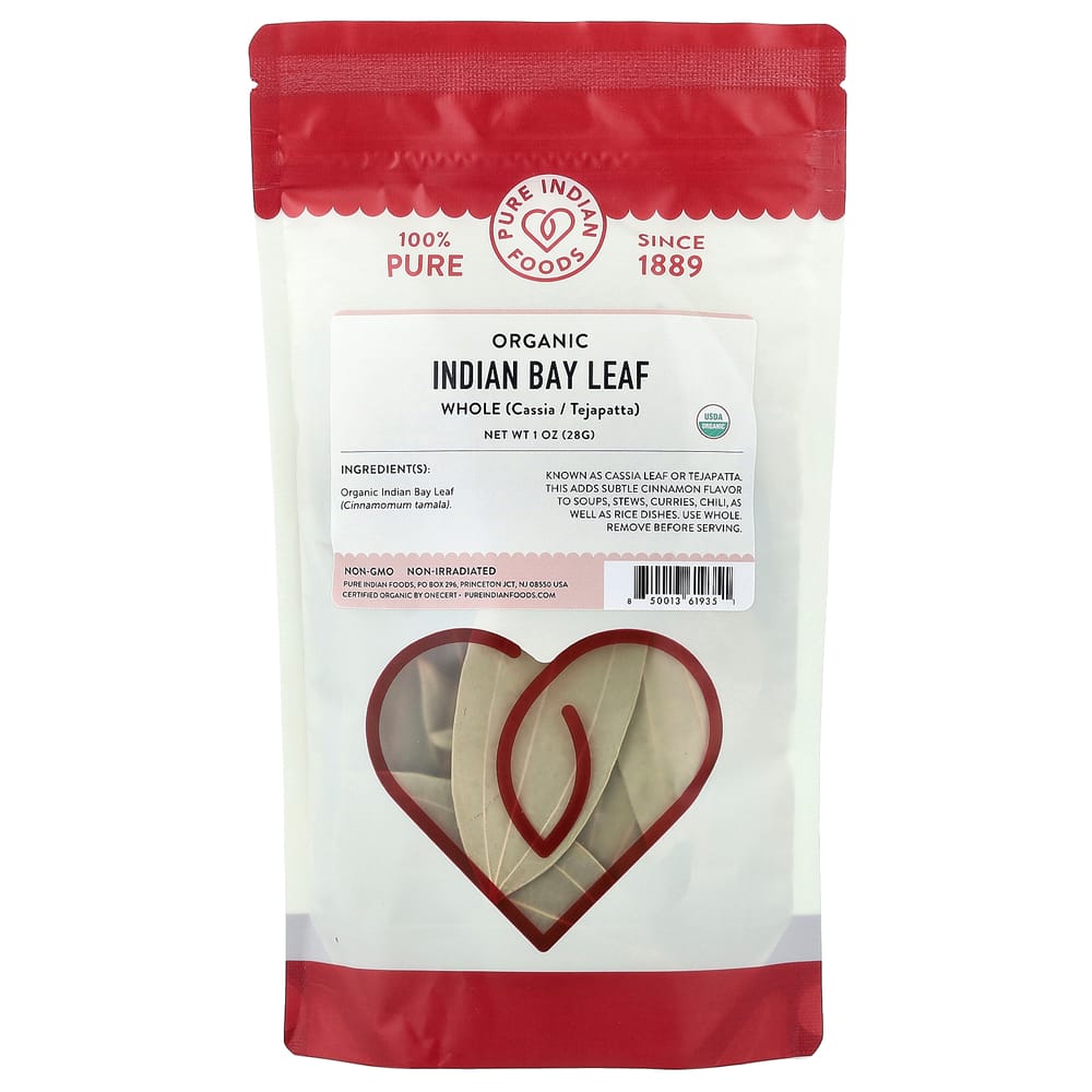 Pure Indian Foods Whole Bay Leaves 28g (1 oz)