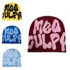 Colorful Mea Culpa Beanies Knit Cap Keep Cozy And Fashion-forward