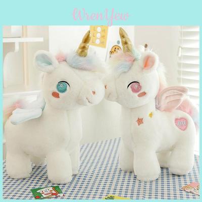 Encantador Peluche Grande de Unicornio Ideal Para Dormir y Abrazar Perfecto Para Niños
