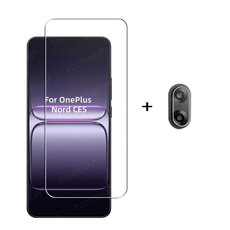 6in1 For OnePlus Nord CE5 Tempered Glass OnePlus Nord CE5 Screen Protector HD Protective Phone Camera Lens Film OnePlus Nord CE5