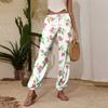 Women's Casual Printed Jogger Pants with Drawstring Elastic Waist Tapered Leg