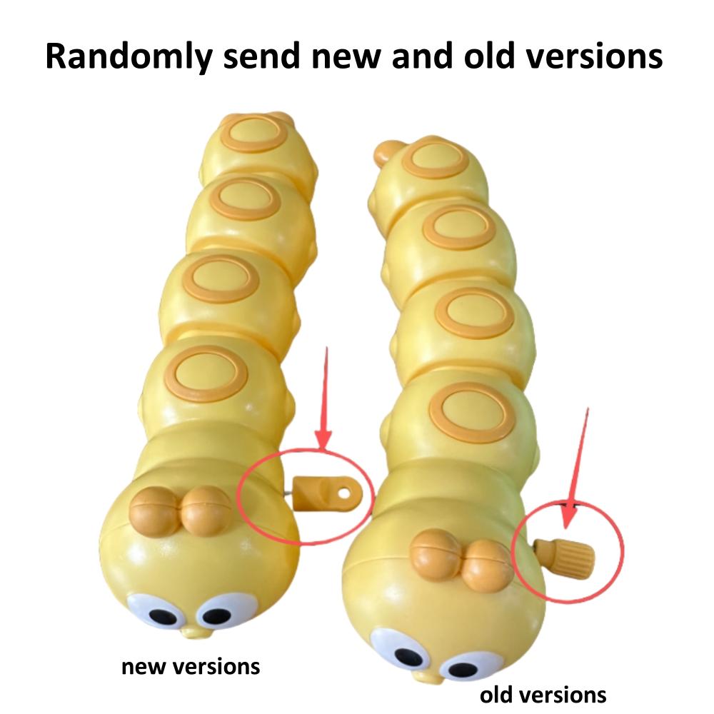 Cartoon Clockwork Caterpillar Crawling Toys Parent Child Interactive Cute Animal Baby Wind Up Toy for Kids Funny Gift