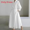 With Pleated Vneck Pure Color For Office And Casual Wear