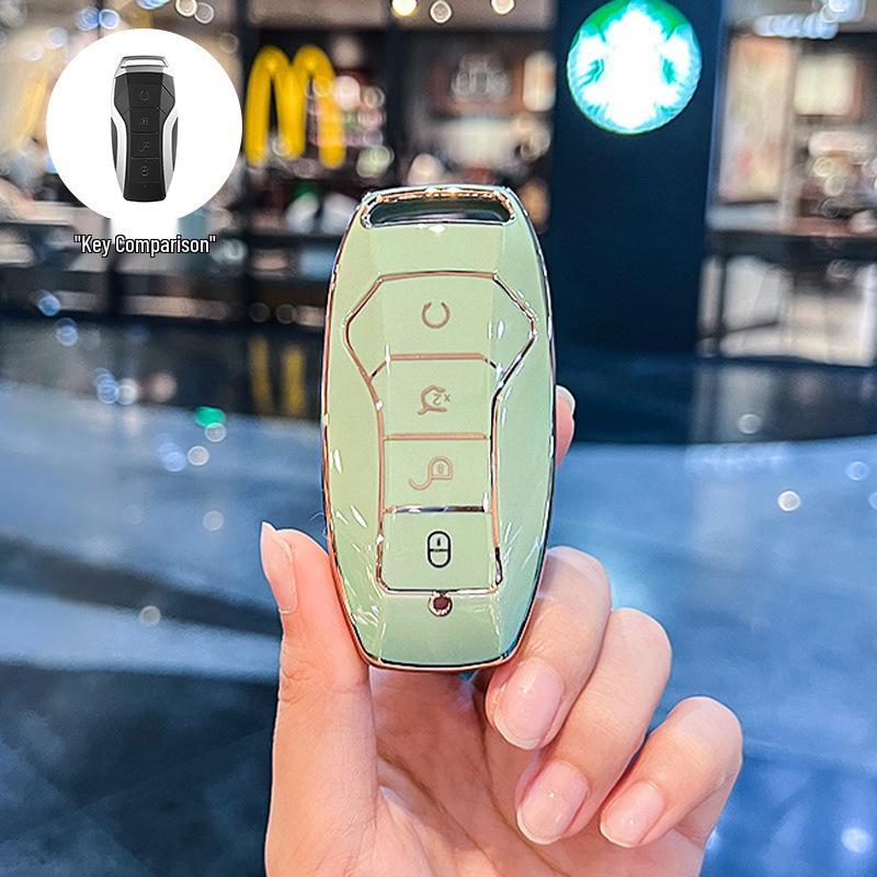 BYD Key Case for Song PLUS/Tang DM/E9 2019/Pro DMi - Female Key Shell & Buckle