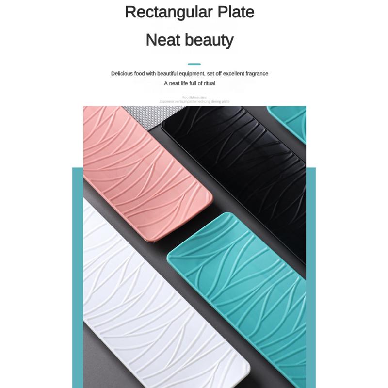 Japanese-style Sushi Plate Elegant Design Versatile Japanese Sushi Plate Sushi Serving Essentials Elegant Dessert Serving Dish