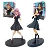 18Cm Anime Figure Love Is War Fujiwara Chika Shinomiya Kaguya Kawaii Girl Action Figure Collectible Model Doll Toy Gift