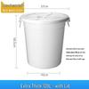 Heavy-Duty Plastic Household Storage Barrel