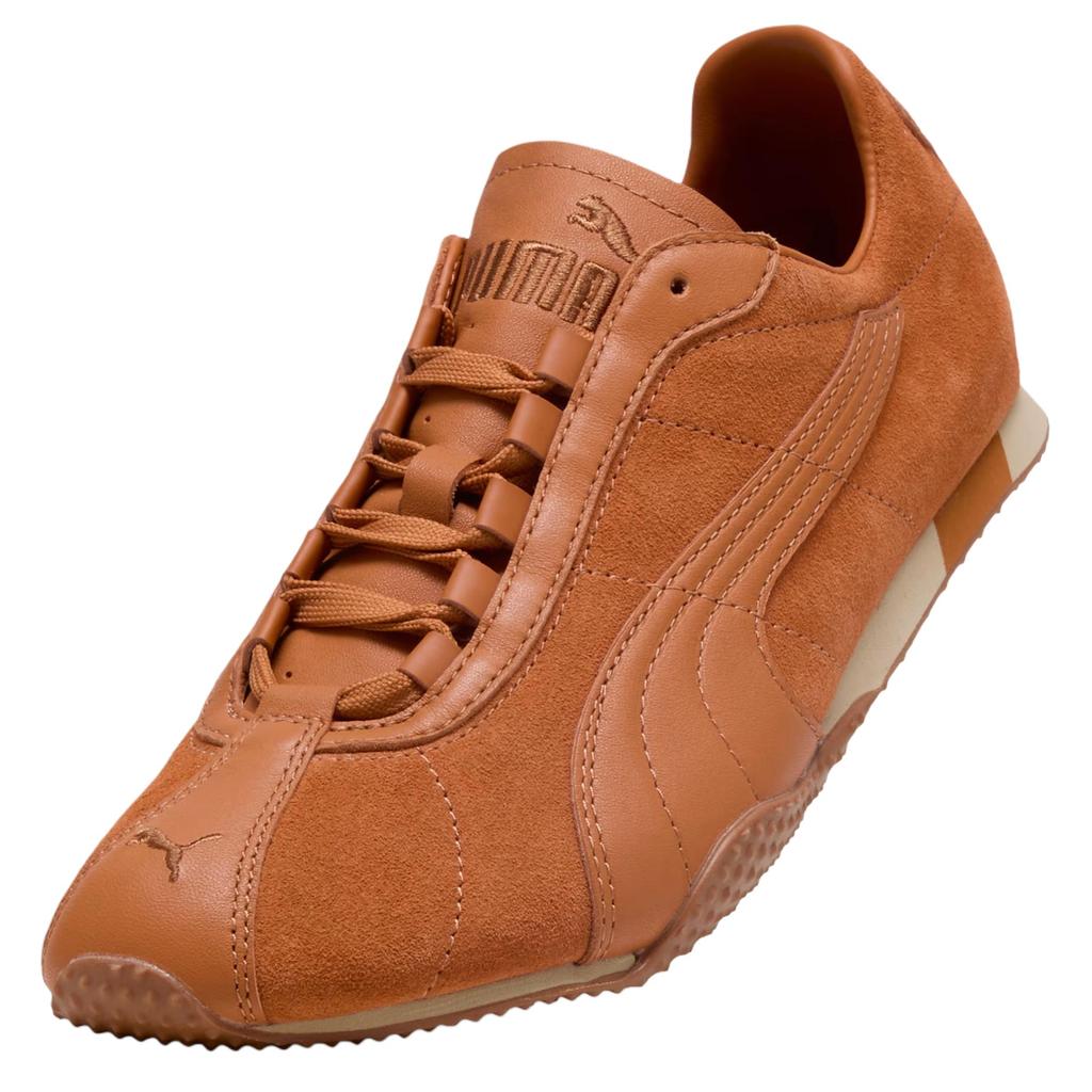 Puma H-Street Premium Brandy Toasted Almond Unisex Sneakers Orange Gum 403777-01