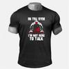 Gym Muscle Men Cotton TShirt Casual Athletic Sporty Summer Short Sleeve