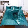 3D Digital Shark Duvet Cover Set With Pillowcase Bedding Set Single Double Twin Full Queen King Size Bed Set For Bedroom Decor