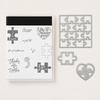 Puzzle OF LOVE Metal Cutting Dies and Stamps for DIY Scrapbooking Decoretive Embossing Stencial DIY Decoative Cards Die Cutter