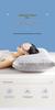 Orthopedic Pillow: Supports Cervical Spine, Perfect for Single Sleepers, Home Use, Bedside, Dorms - Firm, High Loft for Adults.