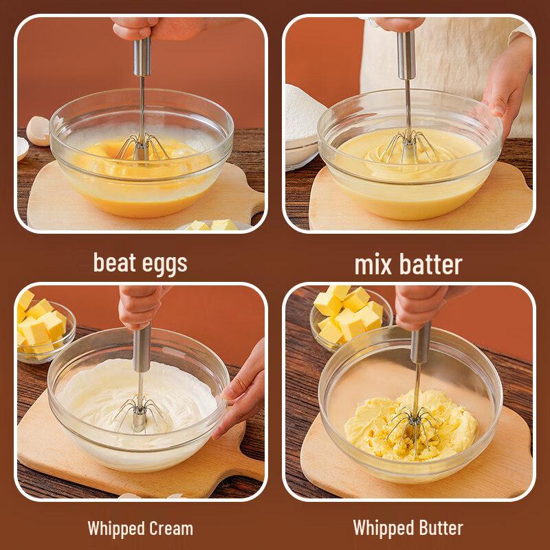 Ying Tang 10-Piece Stainless Steel Whisk & Strainer Set