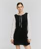 Depound A-Line Suede Dress [Black]