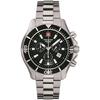 Relógio Masculino Grovana Nautilus Cronógrafo Mostrador Preto Quartzo 7040.9137 100M