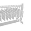 Display Rack with 10 Shelves Nail Hanger Shelf Tools Storage Holder Stand
