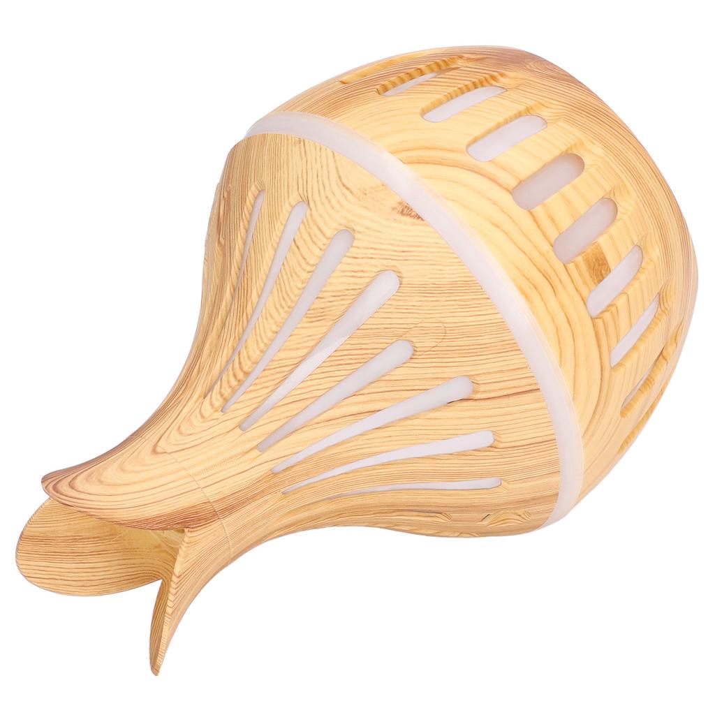 Luftbefeuchter mit Holzmaserung ABS Aromatherapie-Luftbefeuchter für Haushalt USB-Aufladung 300ml