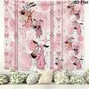 Courage Wall Tapestry Aesthetic Wall Hanging Printed Fabric Blanket Decorative Tapestries for Bedroom Living Room Home Decor