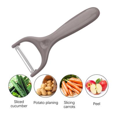Kreativer Obstschäler aus Edelstahl und Keramik, Parer, Küchenwerkzeug