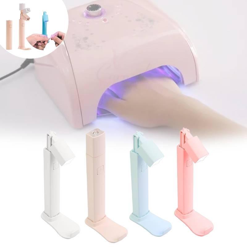 Nail Lamp Flash Cure Light Mini Portable Dryer Handheld Adjustable Gel Usb Lamp